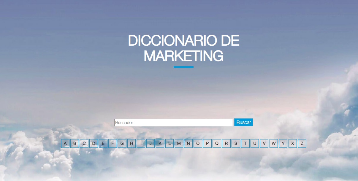 diccionario de marketing online